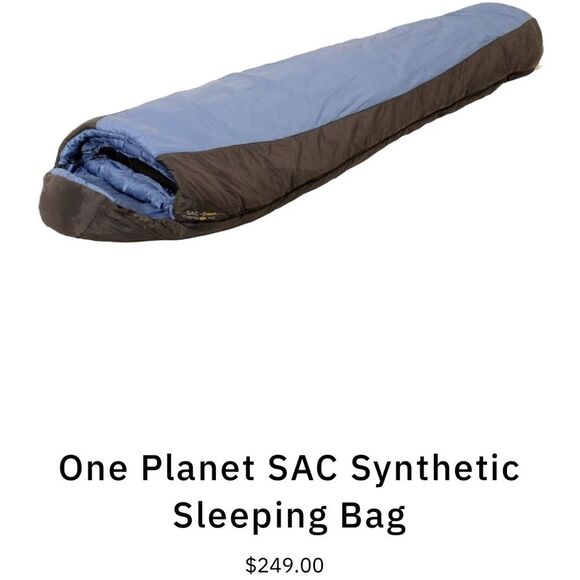 One Planet SAC Synthetic Sleeping Bag Sac 3 - Picture 1 of 8